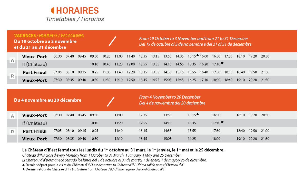 Grille horaire